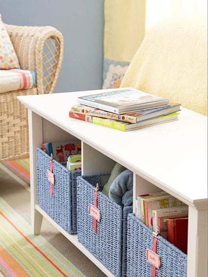 decorar con cestas