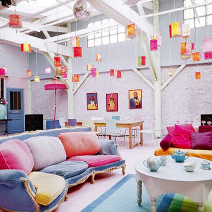 Lámparas « decoratrucos Lámparas para techos altos