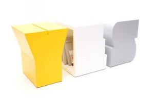 Muebles tipográficos - DecoraTrucosDecoraTrucos