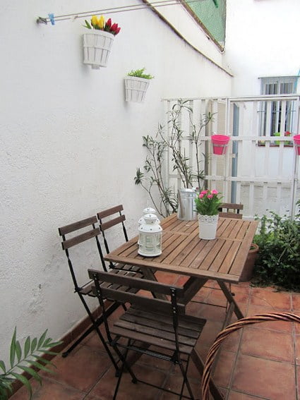 Decoracion patio interior piso modern patio & outdoor Para decoración Pisos patio