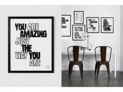 Decorando con frases