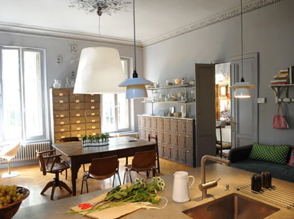 Arquitectura clásica y decoración moderna