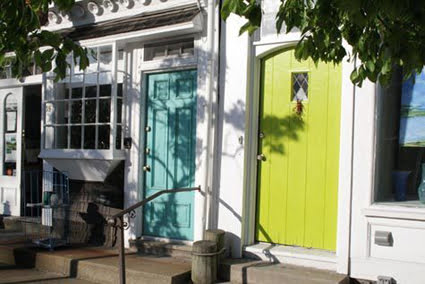 puertas de colores
