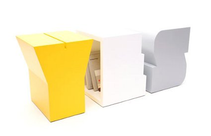 Muebles tipográficos