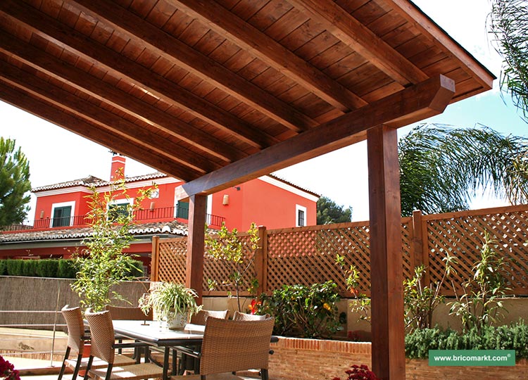 Construir una pérgola de madera