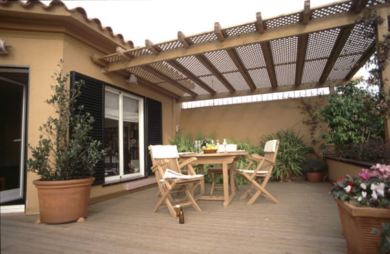Construir una pérgola de madera
