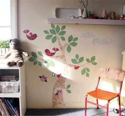 Vinilos decorativos reusables