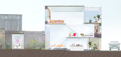 Townhouse minimalista