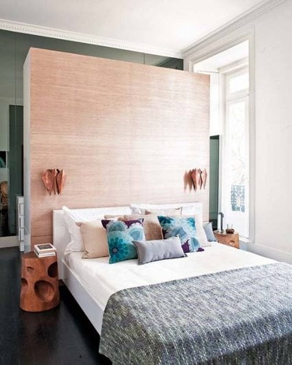 Utilizar muebles como cabeceros