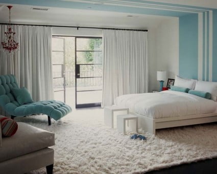 Techos decorados con líneas