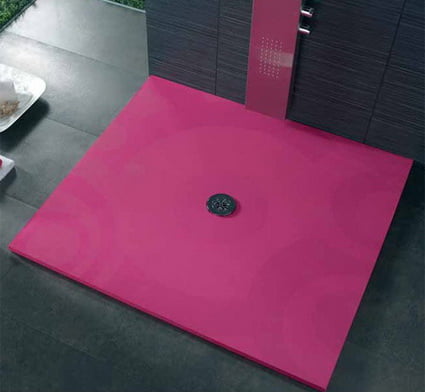 Platos de ducha de resinas