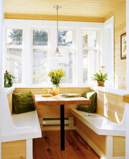 Rincón para desayunar