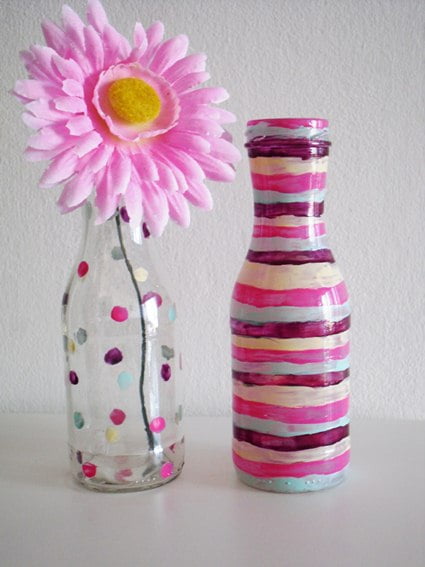 jarrones pintados