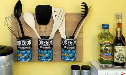 Latas recicladas