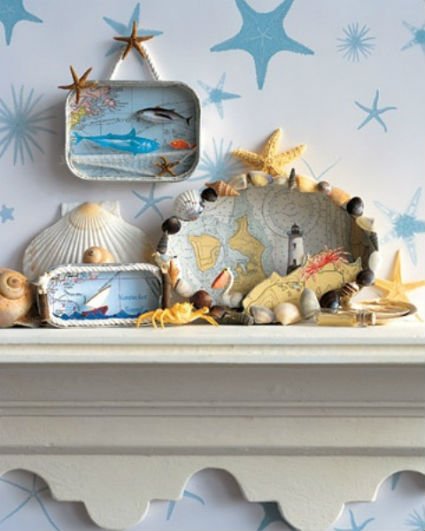 decoracion marina