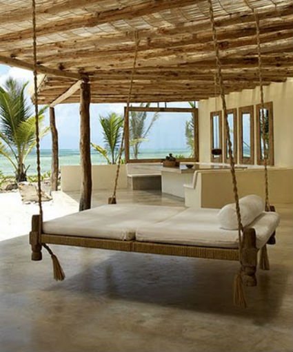 Cama hecha con palets