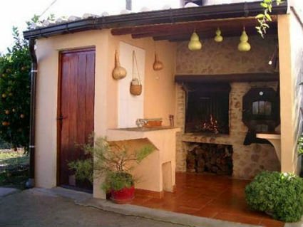 igual dólar estadounidense Vegetales Decorar la zona de barbacoa - DecoraTrucos