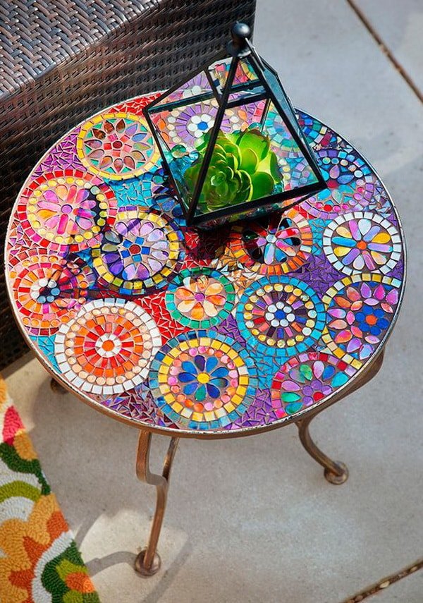 Mandalas con mosaiquismo