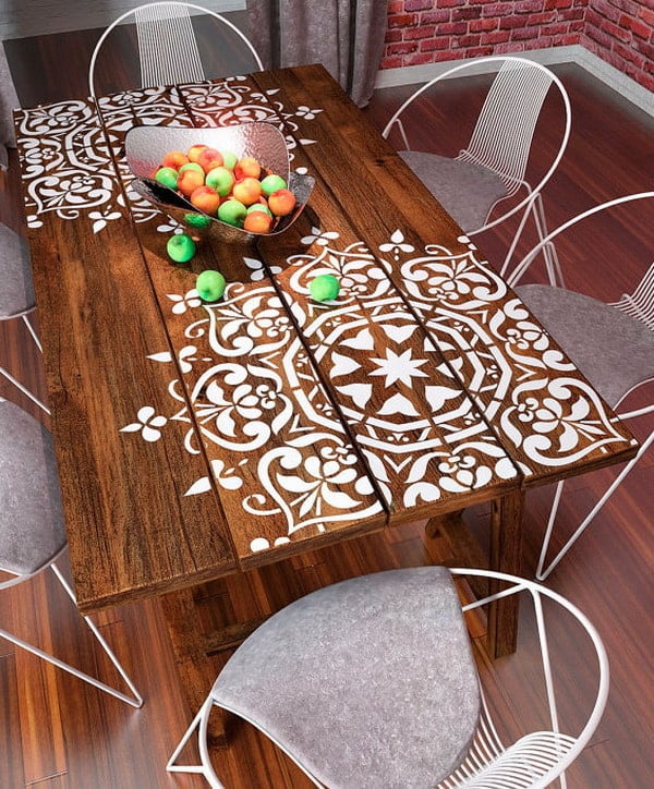 Pegatinas de mandalas para mesas