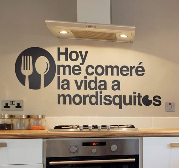 Vinilos decorativos con frases