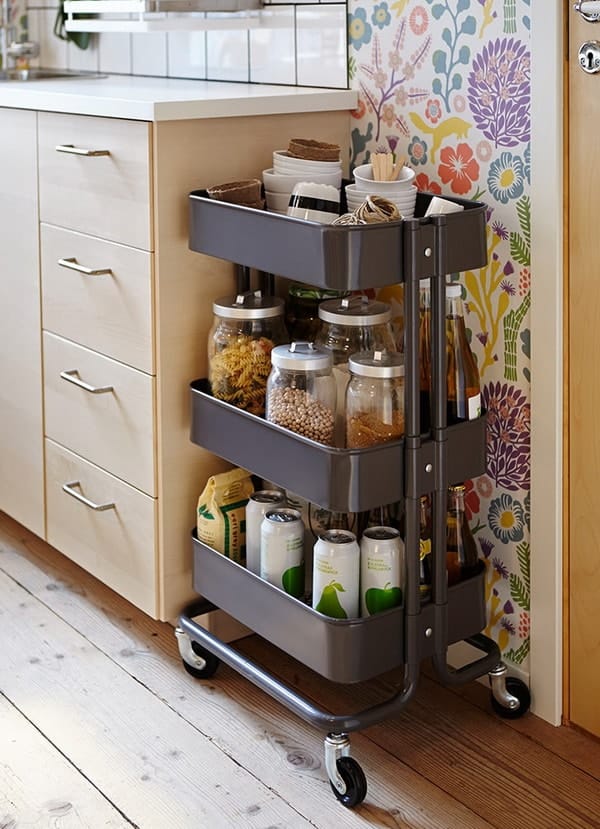 Carrito multiusos para la cocina