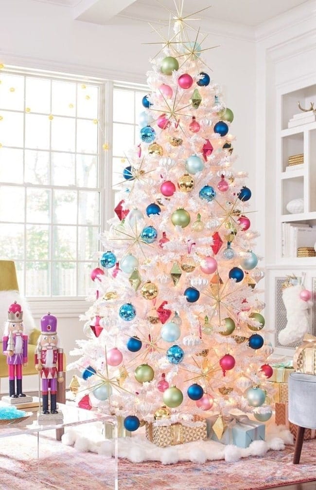 Decoración navideña multicolor