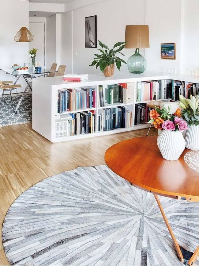 Muebles bajos para delimitar espacios