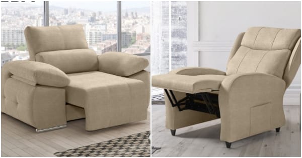 Un buen sillón para descansar al llegar a casas