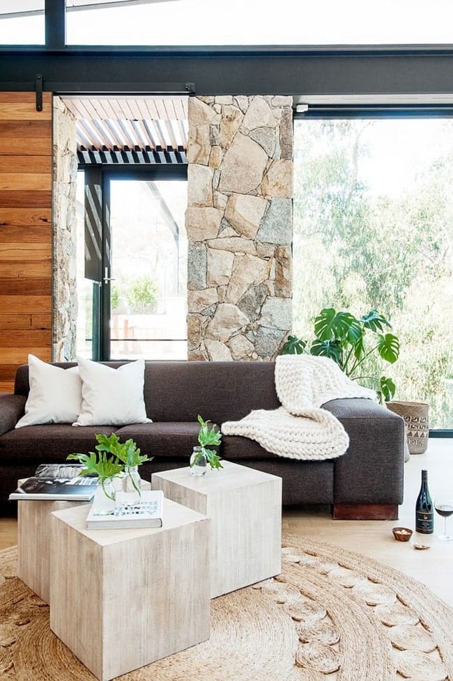 Plantas en el salón