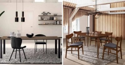 Mesas de comedor de madera